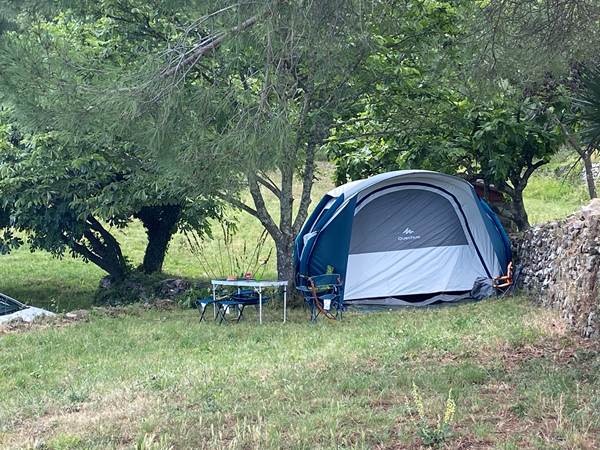 mas - toile de tente - cevennes - camper